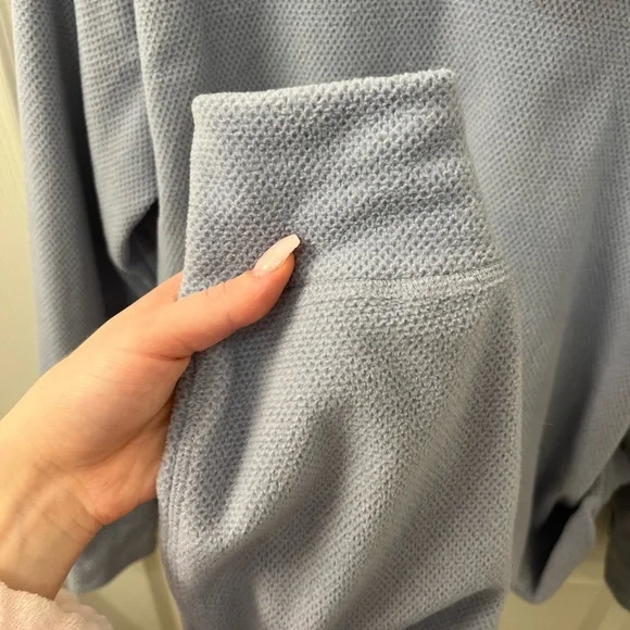 Joe Fresh XS Women's Waffle Knit Light Gray Matching Coord Jogger Set - Picture 9 of 10